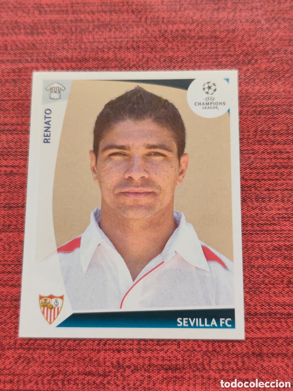 Cromos de f&uacute;tbol: 425 RENATO SEVILLA UEFA CHAMPIONS LEAGUE 2009 2010 PANINI