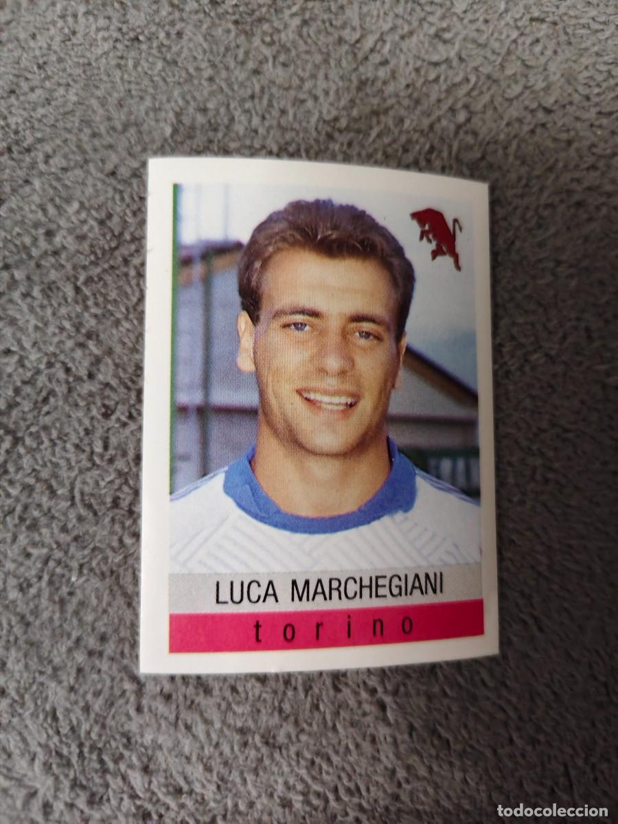 Cromos de f&uacute;tbol: 291 CALCIO 91 CALCIOFLASH LUCA MARCHEGIANI TORINO EUROFLASH 1990 90 1991 ITALIA NUEVO DE SOBRE