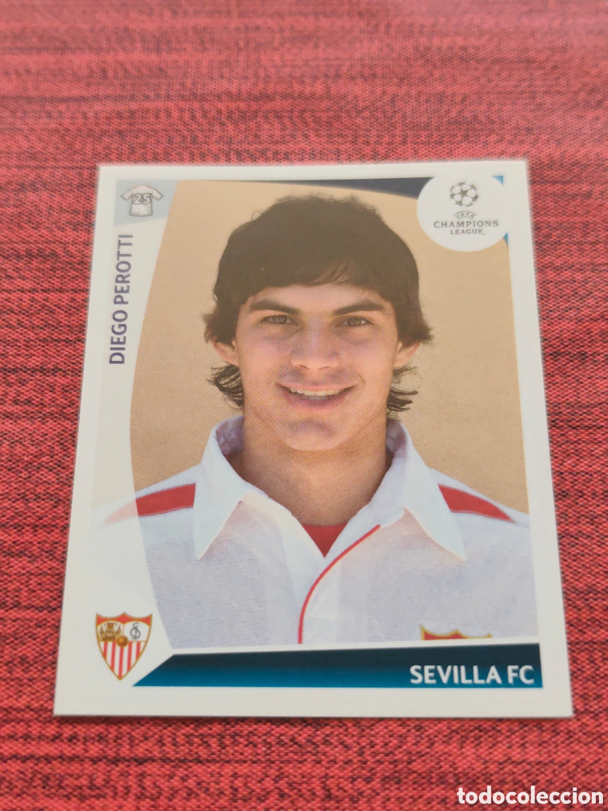 Cromos de f&uacute;tbol: 427 PEROTTI SEVILLA UEFA CHAMPIONS LEAGUE 2009 2010 PANINI