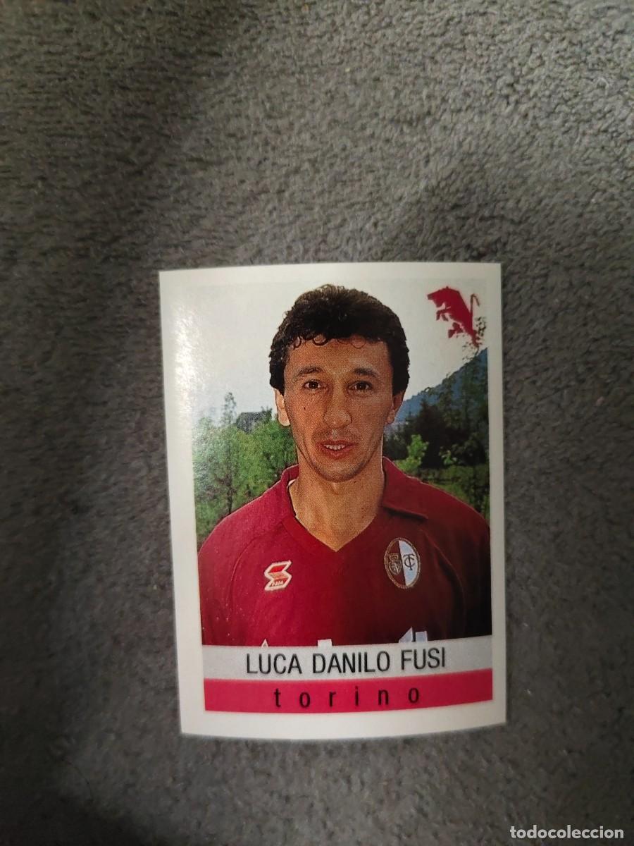 Cromos de f&uacute;tbol: 298 CALCIO 91 CALCIOFLASH LUCA DANILO FUSI TORINO EUROFLASH 1990 90 1991 ITALIA NUEVO DE SOBRE