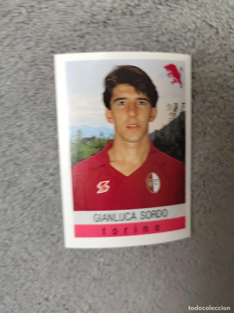 Cromos de f&uacute;tbol: 299 CALCIO 91 CALCIOFLASH GIANLUCA SORDO TORINO EUROFLASH 1990 90 1991 ITALIA NUEVO DE SOBRE