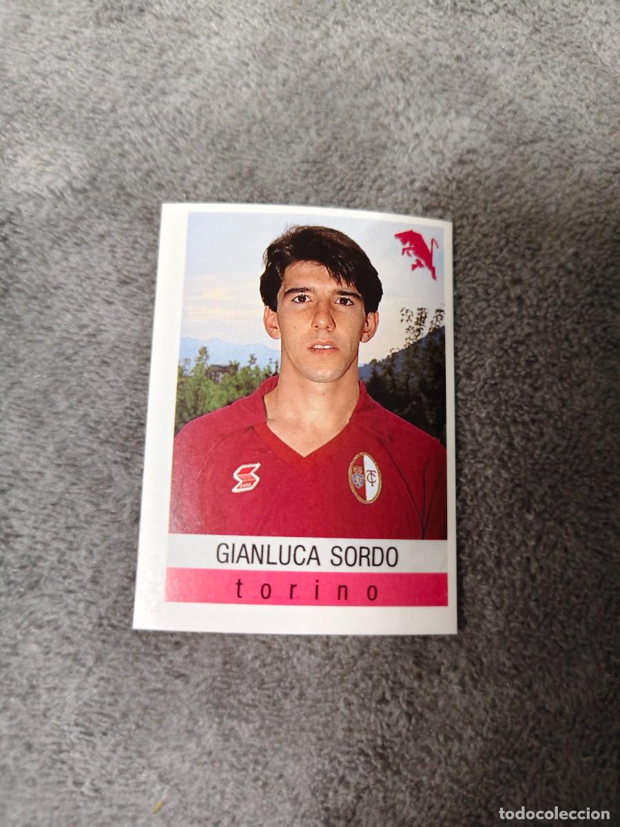 Cromos de f&uacute;tbol: 299 CALCIO 91 CALCIOFLASH GIANLUCA SORDO TORINO EUROFLASH 1990 90 1991 ITALIA NUEVO DE SOBRE