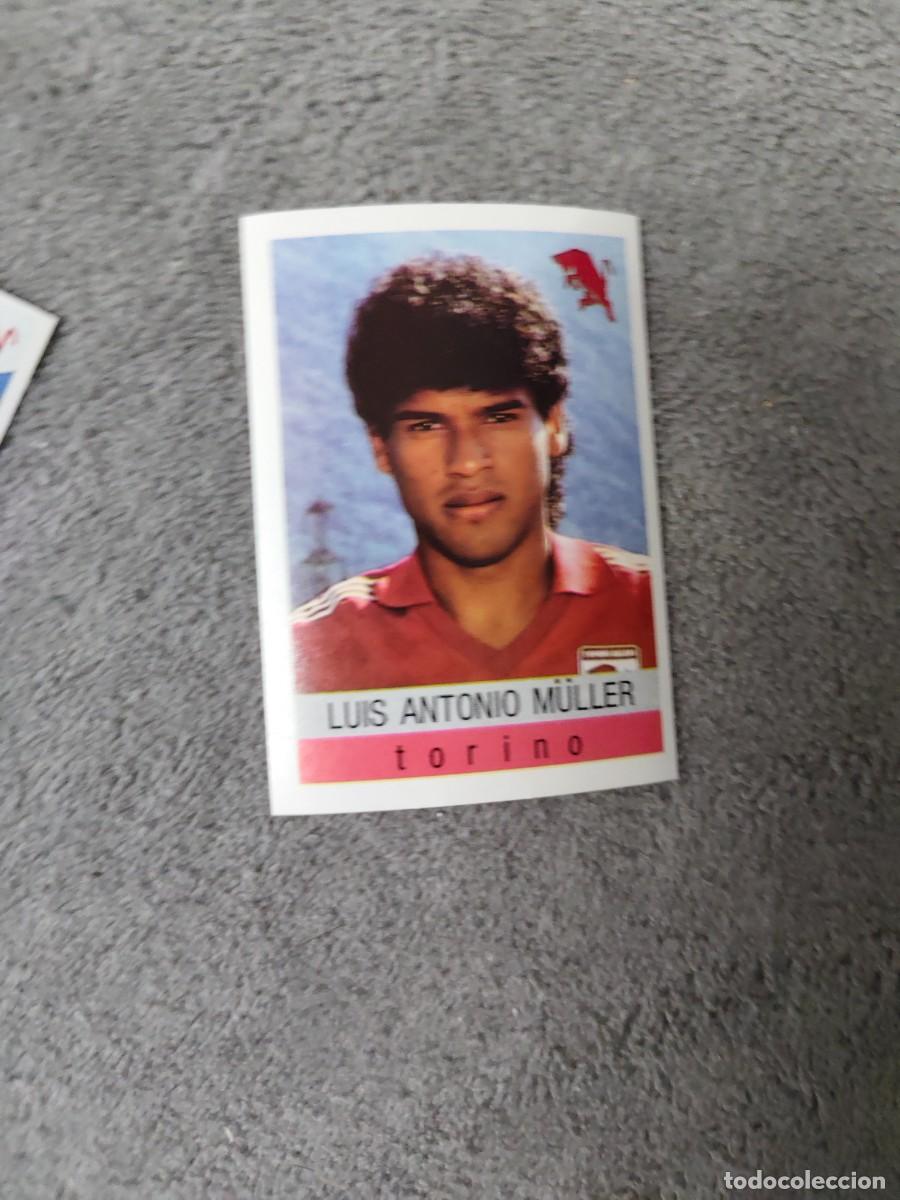 Cromos de f&uacute;tbol: 305 CALCIO 91 CALCIOFLASH LUIS ANTONIO M&Uuml;LLER TORINO EUROFLASH 1990 90 1991 ITALIA NUEVO DE SOBRE