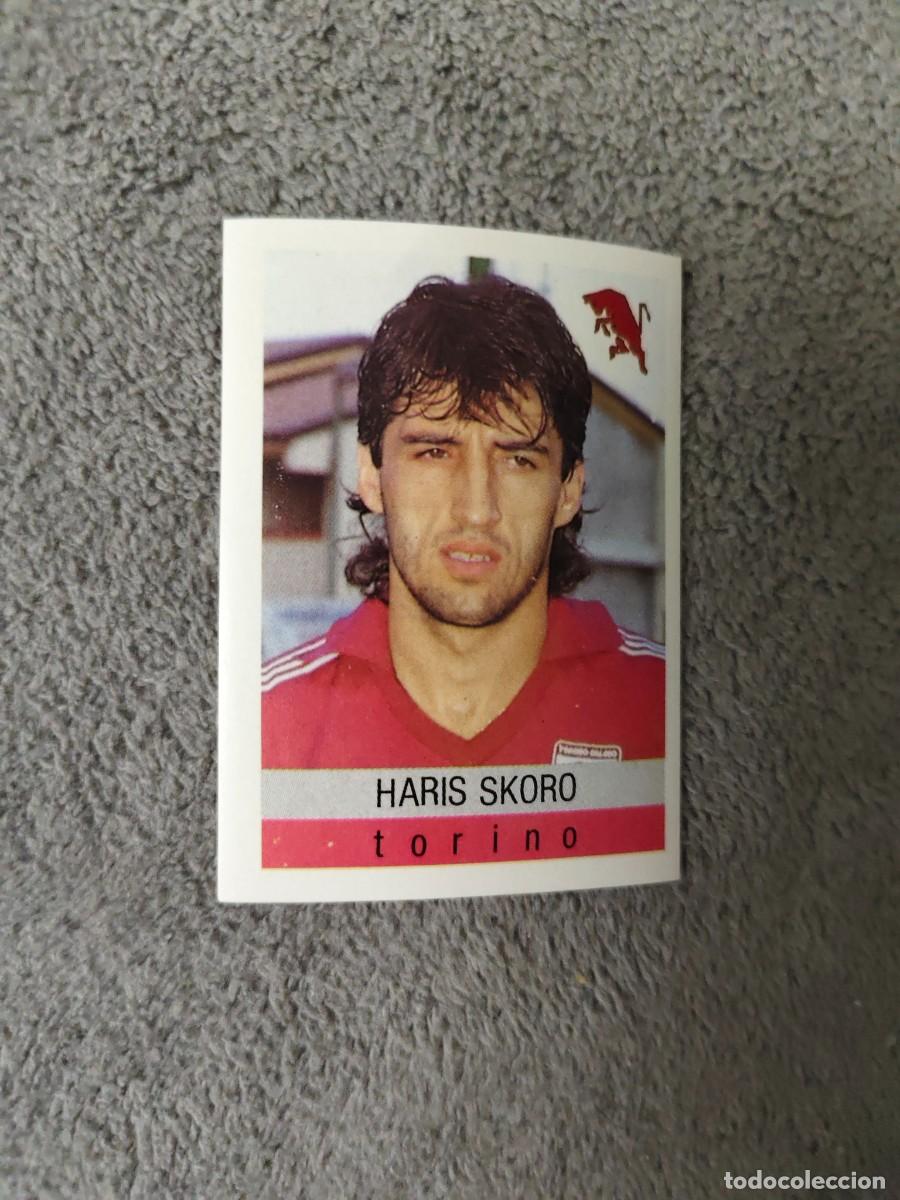 Cromos de f&uacute;tbol: 306 CALCIO 91 CALCIOFLASH HARIS SKORO TORINO EUROFLASH 1990 90 1991 ITALIA NUEVO DE SOBRE