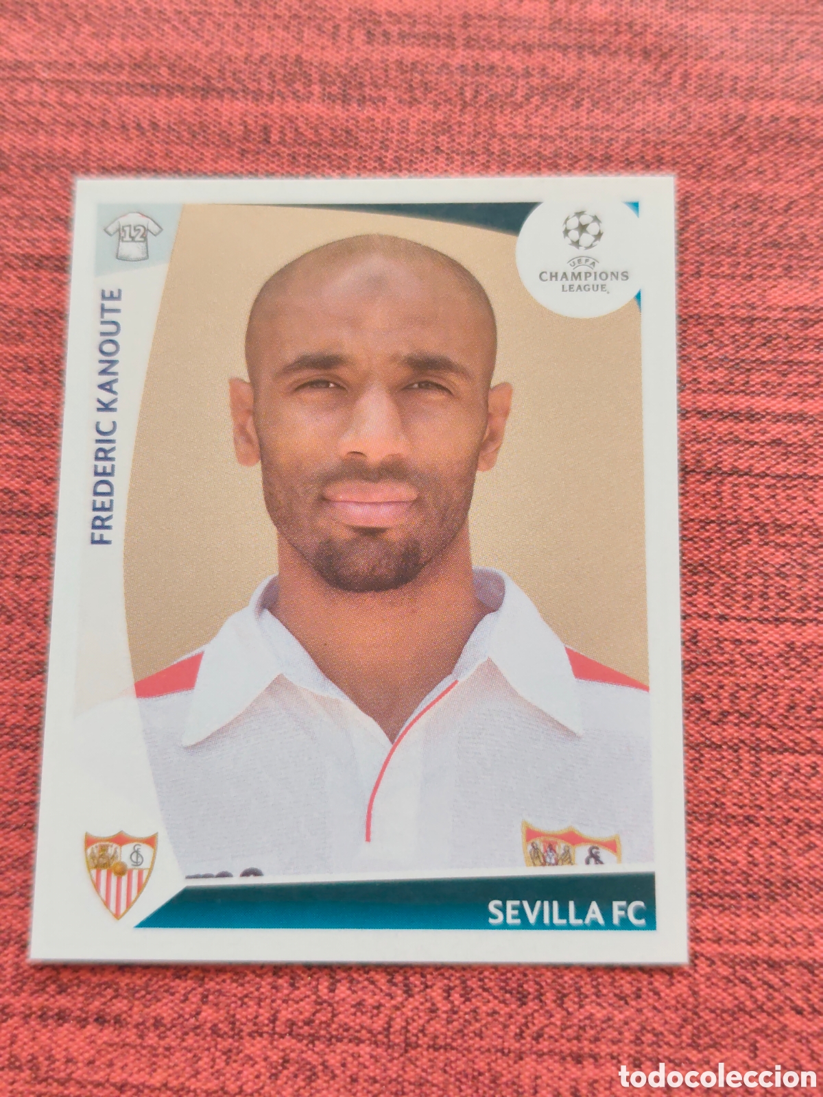 Cromos de f&uacute;tbol: 429 KANOUTE SEVILLA UEFA CHAMPIONS LEAGUE 2009 2010 PANINI