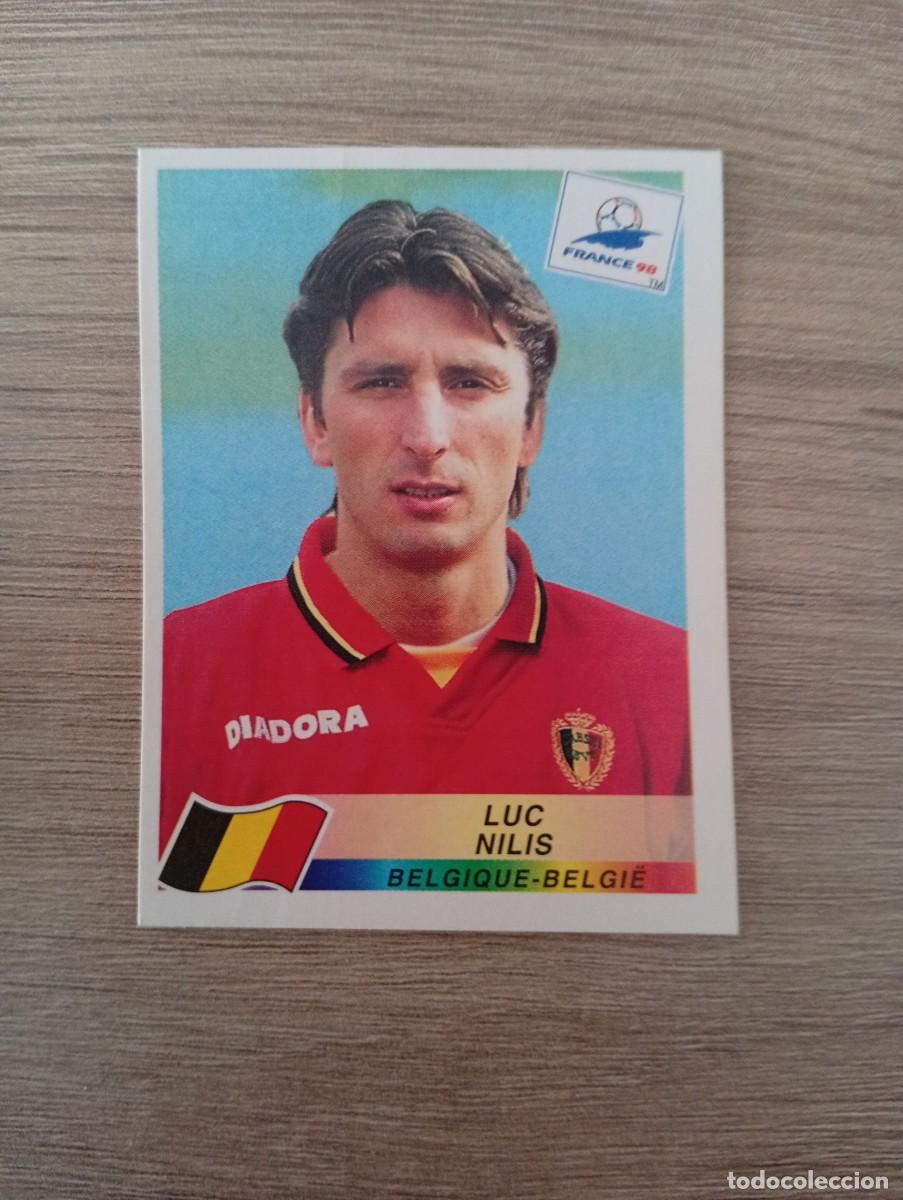 Cromos de f&uacute;tbol: LUC NILIS 331 BELGICA PANINI FRANCIA 1998 98 SIN PEGAR NUNCA PEGADO