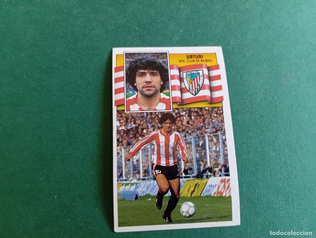 Cromos de Futebol: Liga Este 1990 1991 90 91 ATHLETIC DE BILBAO URTUBI NUNCA PEGADO