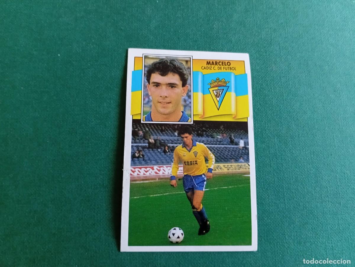 Cromos de Futebol: Liga Este 1990 1991 90 91 CADIZ CF MARCELO NUNCA PEGADO