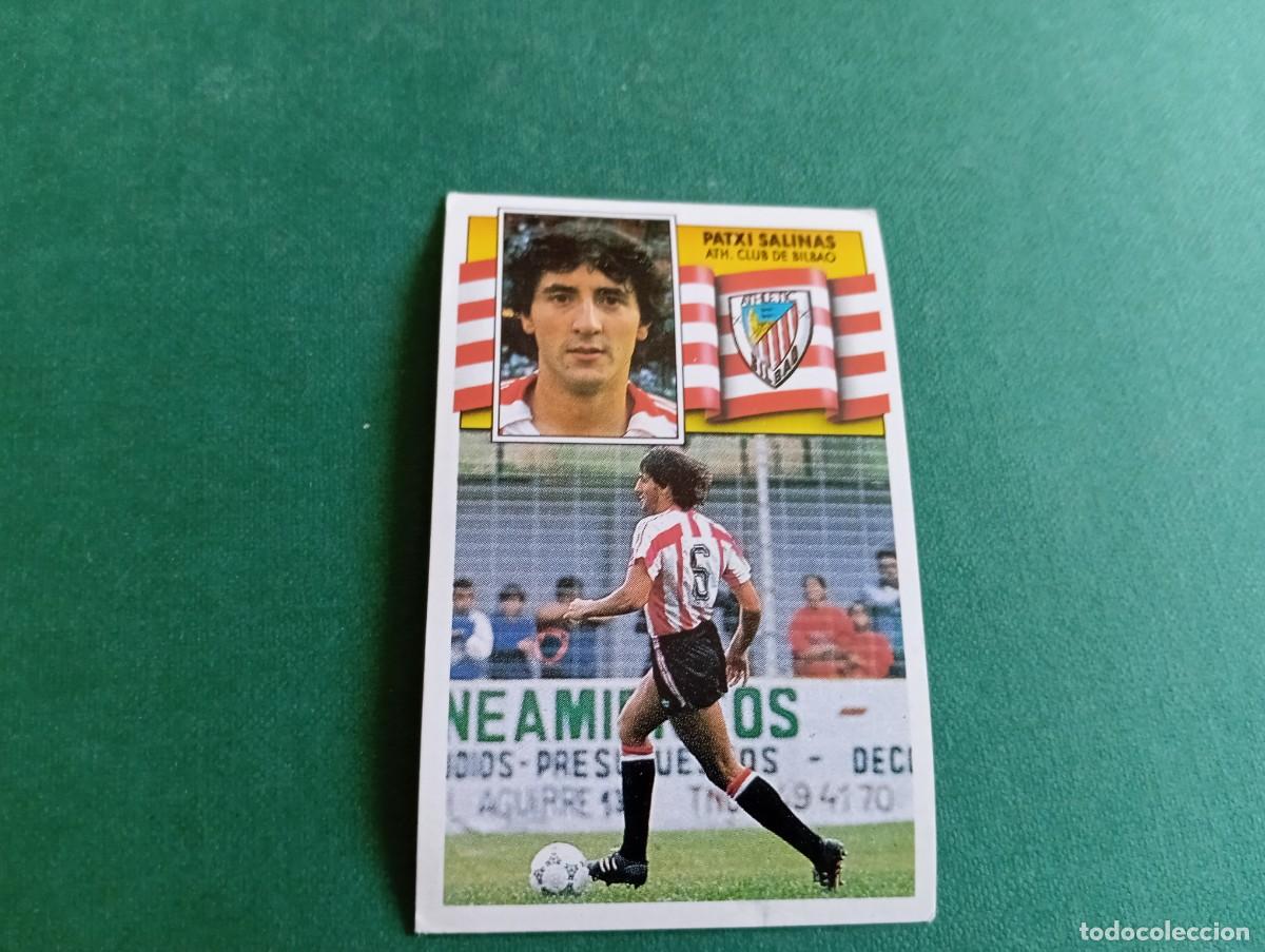 Cromos de Futebol: Liga Este 1990 1991 90 91 ATHLETIC DE BILBAO PATXI SALINAS NUNCA PEGADO
