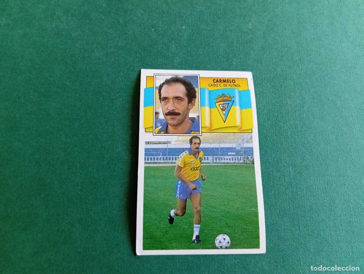 Cromos de Futebol: Liga Este 1990 1991 90 91 CADIZ CF CARMELO NUNCA PEGADO