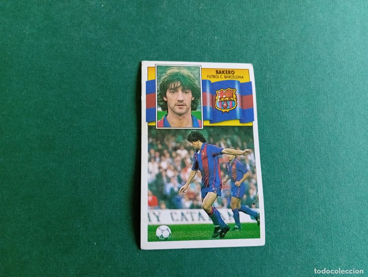 Cromos de Futebol: Liga Este 1990 1991 90 91 FC BARCELONA BAKERO NUNCA PEGADO