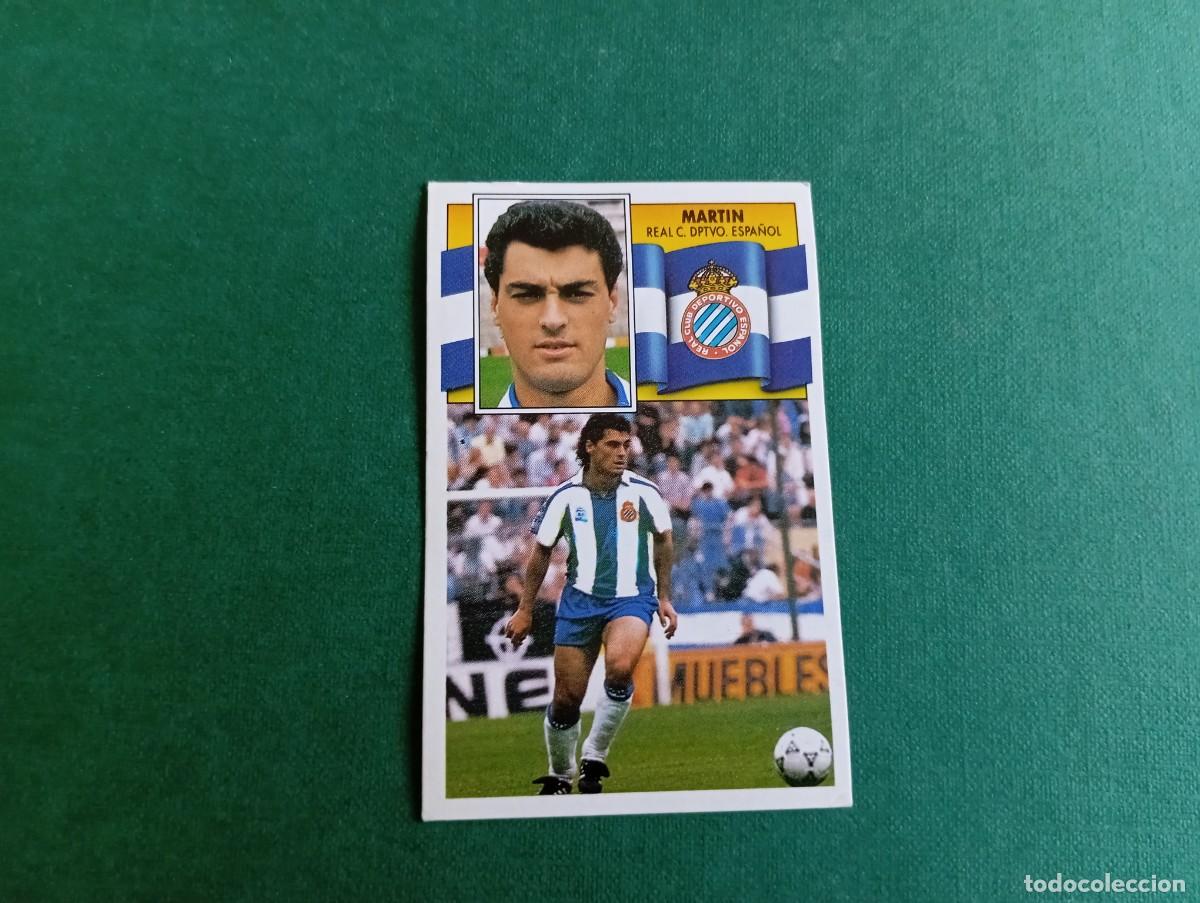 Fu&szlig;ball-Sticker: Liga Este 1990 1991 90 91 RCD ESPA&Ntilde;OL MARTIN NUNCA PEGADO