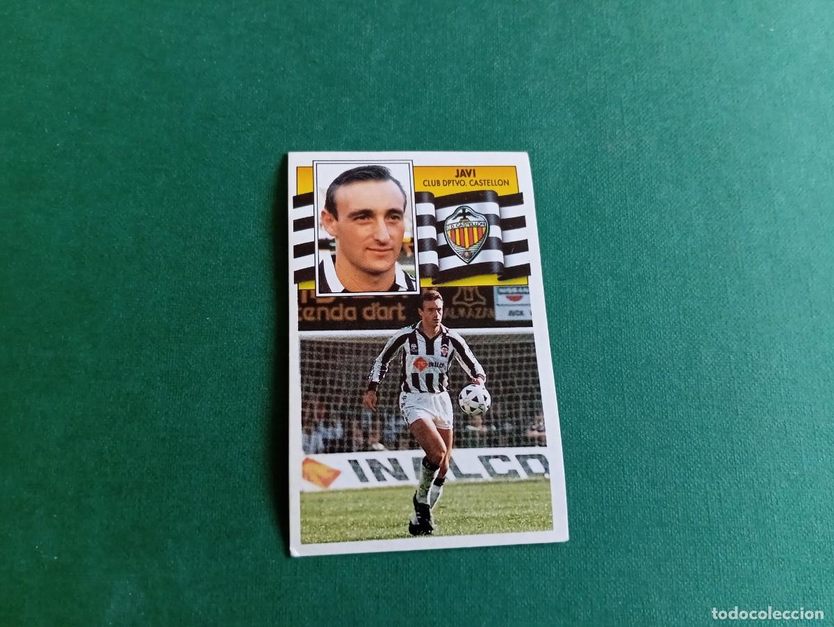 Cromos de f&uacute;tbol: Liga Este 1990 1991 90 91 CD CASTELL&Oacute;N JAVI NUNCA PEGADO