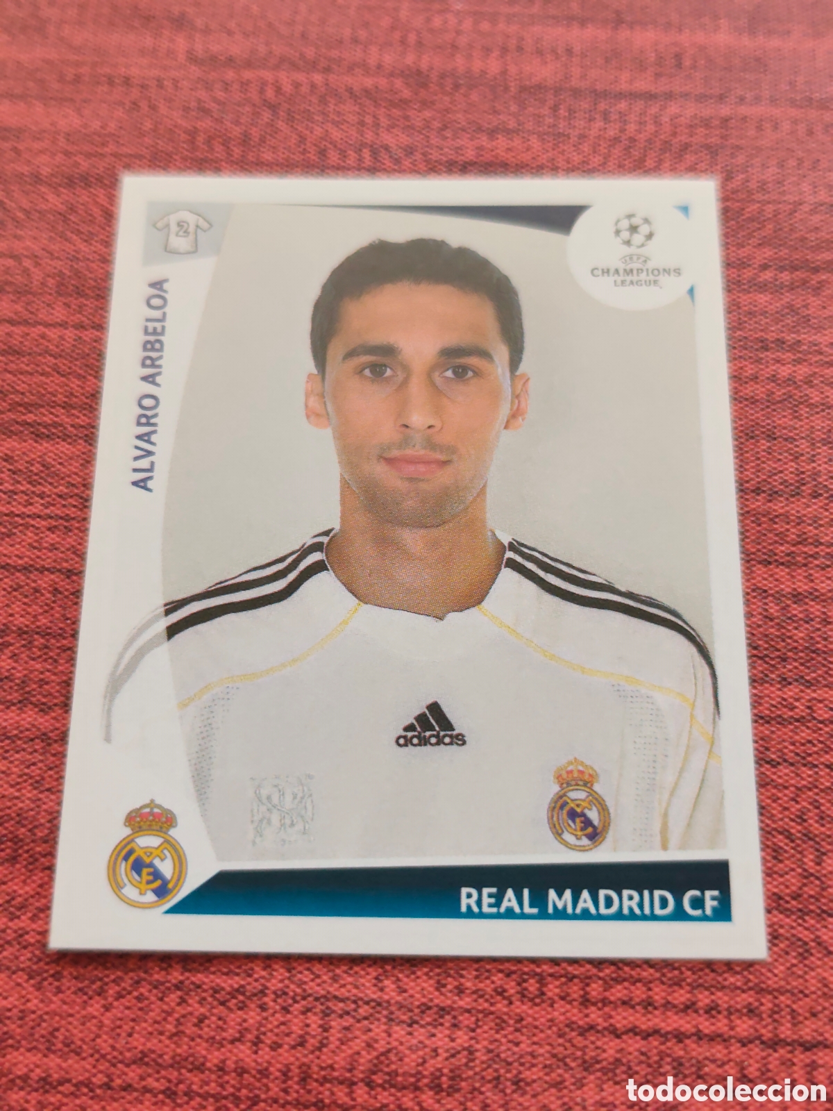Cromos de f&uacute;tbol: 163 ARBELOA REAL MADRID UEFA CHAMPIONS LEAGUE 2009 2010 PANINI