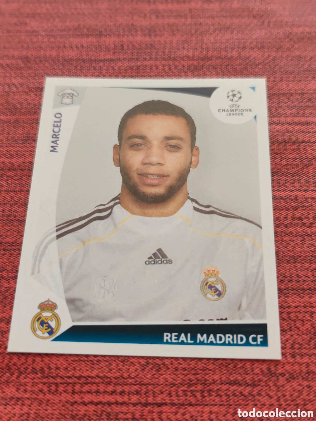 Cromos de f&uacute;tbol: 164 MARCELO REAL MADRID UEFA CHAMPIONS LEAGUE 2009 2010 PANINI