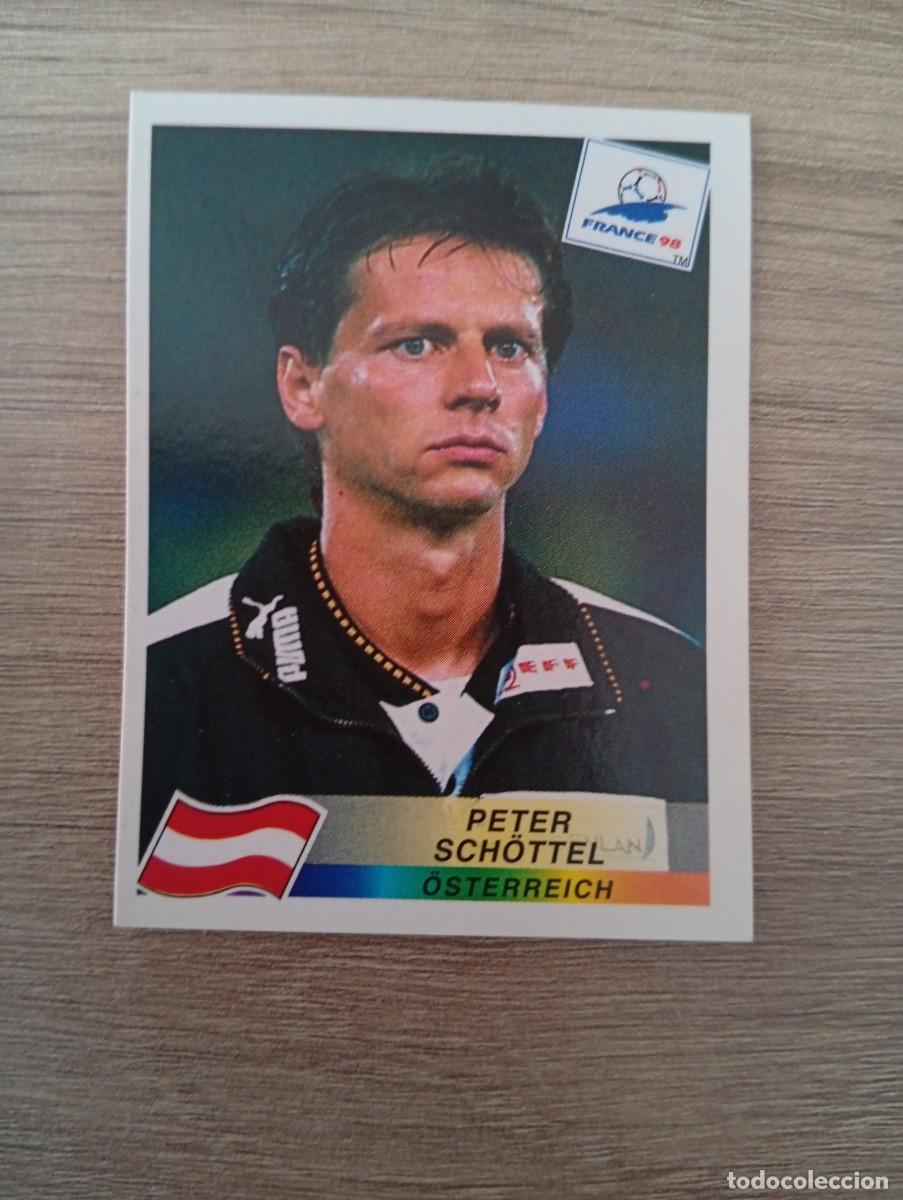 Cromos de f&uacute;tbol: PETER SCHOTTEL 143 AUSTRIA PANINI FRANCIA 1998 98 SIN PEGAR NUNCA PEGADO