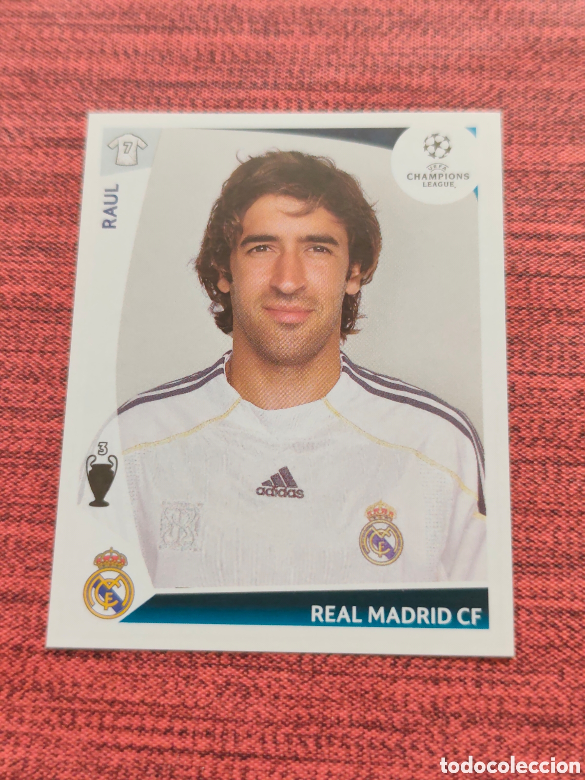 Cartes &agrave; collectionner de Football: 174 RA&Uacute;L REAL MADRID UEFA CHAMPIONS LEAGUE 2009 2010 PANINI