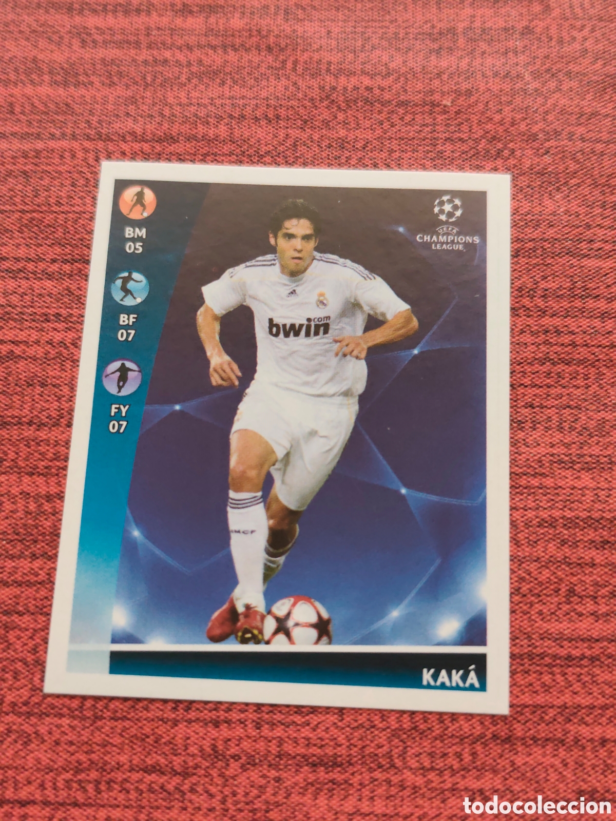 Cartes &agrave; collectionner de Football: ROOKIE 577 KAKA REAL MADRID UEFA CHAMPIONS LEAGUE 2009 2010 PANINI