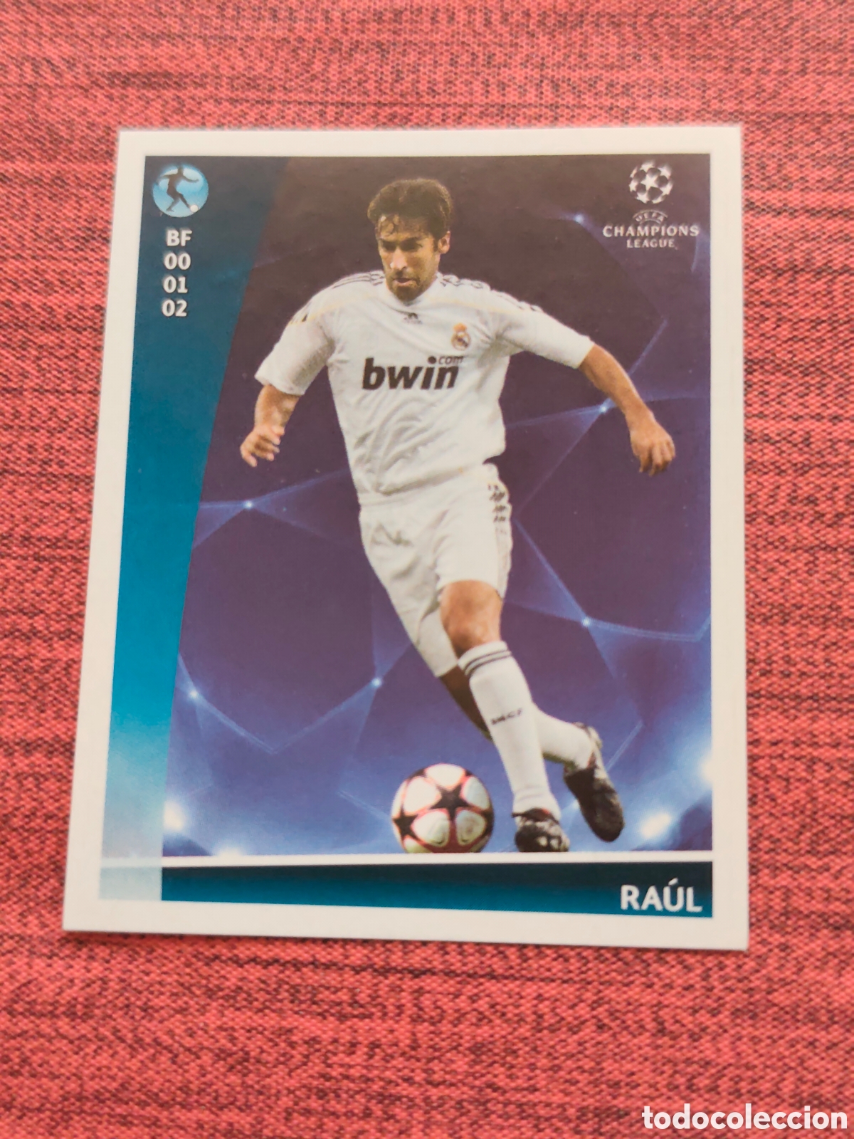 Cromos de f&uacute;tbol: 561 RA&Uacute;L REAL MADRID UEFA CHAMPIONS LEAGUE 2009 2010 PANINI