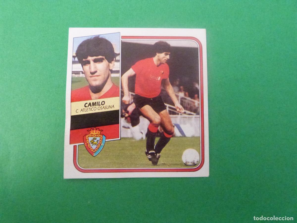 Cromos de f&uacute;tbol: CROMO FUTBOL CAMILO AT. OSASUNA DESPEGADO FICHAJE N&ordm; 5 LIGA ESTE 1989-1990/89-90