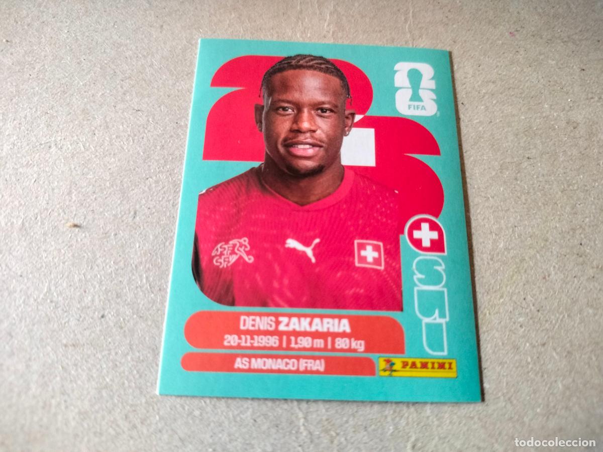 Cromos de f&uacute;tbol: CROMO FUTBOL MUNDIAL 2026 ZAKARIA SUIZA N&Uacute;MERO 10
