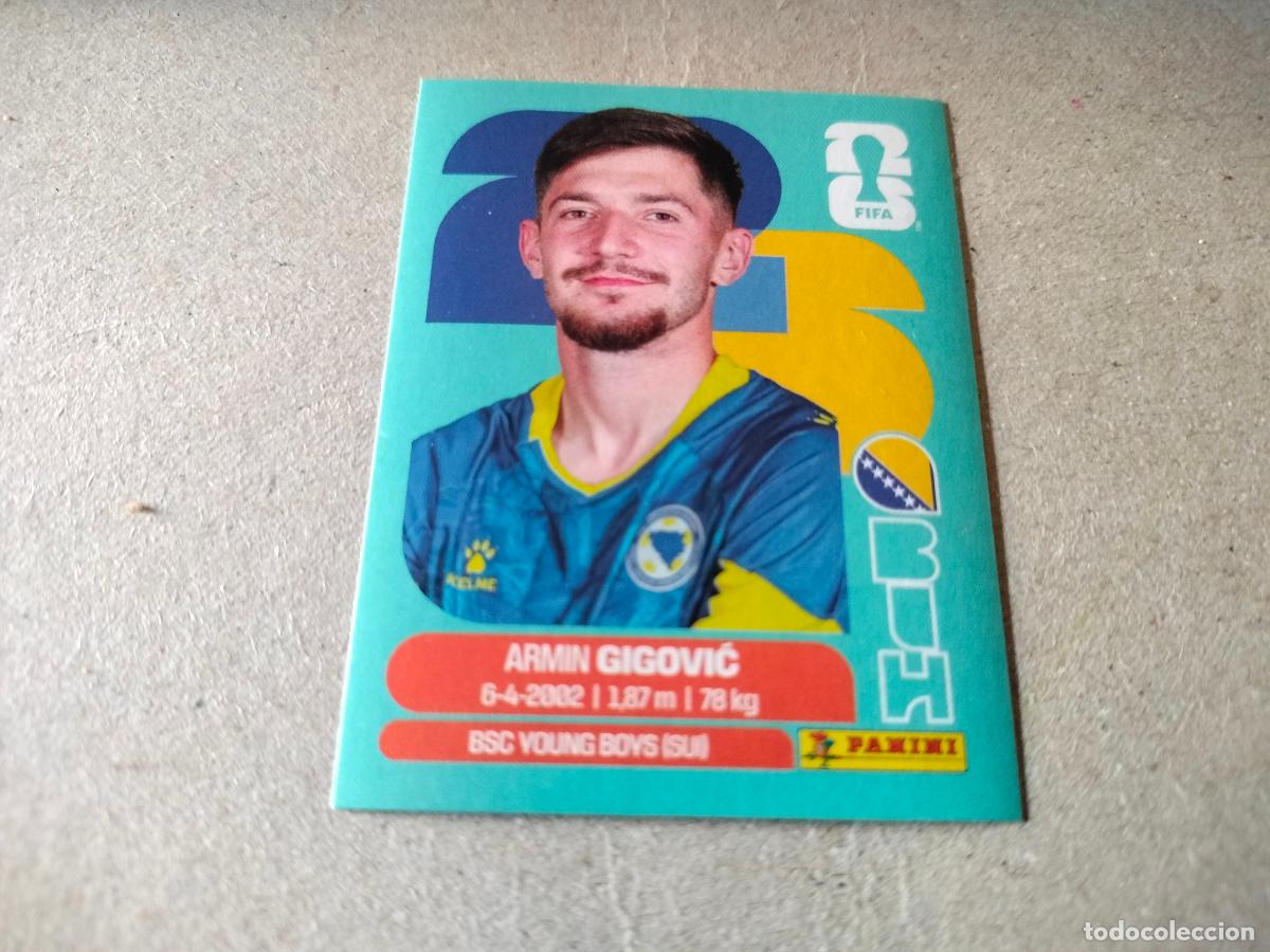 Cromos de f&uacute;tbol: CROMO FUTBOL MUNDIAL 2026 GIGOVIC BOSNIA N&Uacute;MERO 10