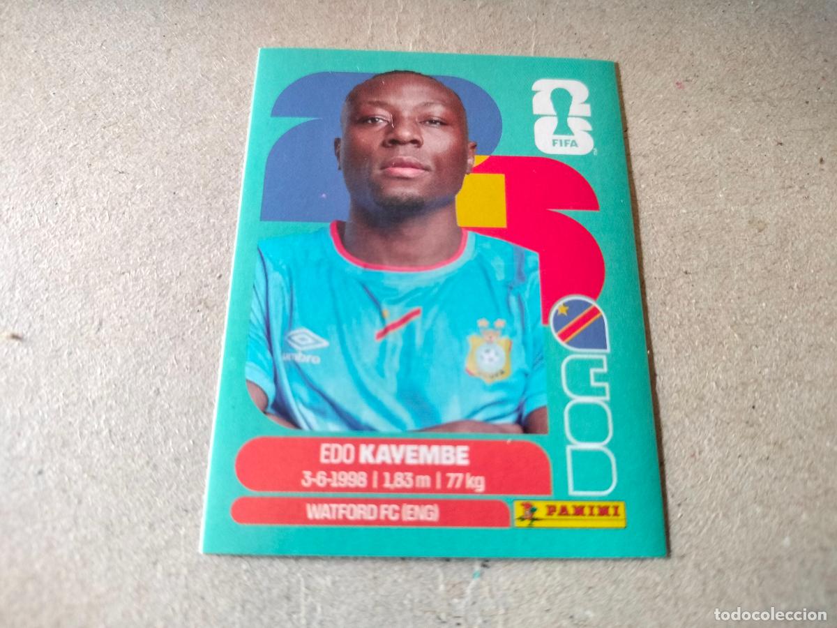 Cromos de f&uacute;tbol: CROMO FUTBOL MUNDIAL 2026 EDO KAVEMBE CONGO N&Uacute;MERO 10