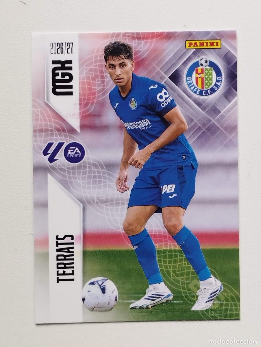 Cromos de f&uacute;tbol: CROMO CARD 2026 2027 MEGACRACKS 27 26 MGK PANINI TERRATS 193 GETAFE