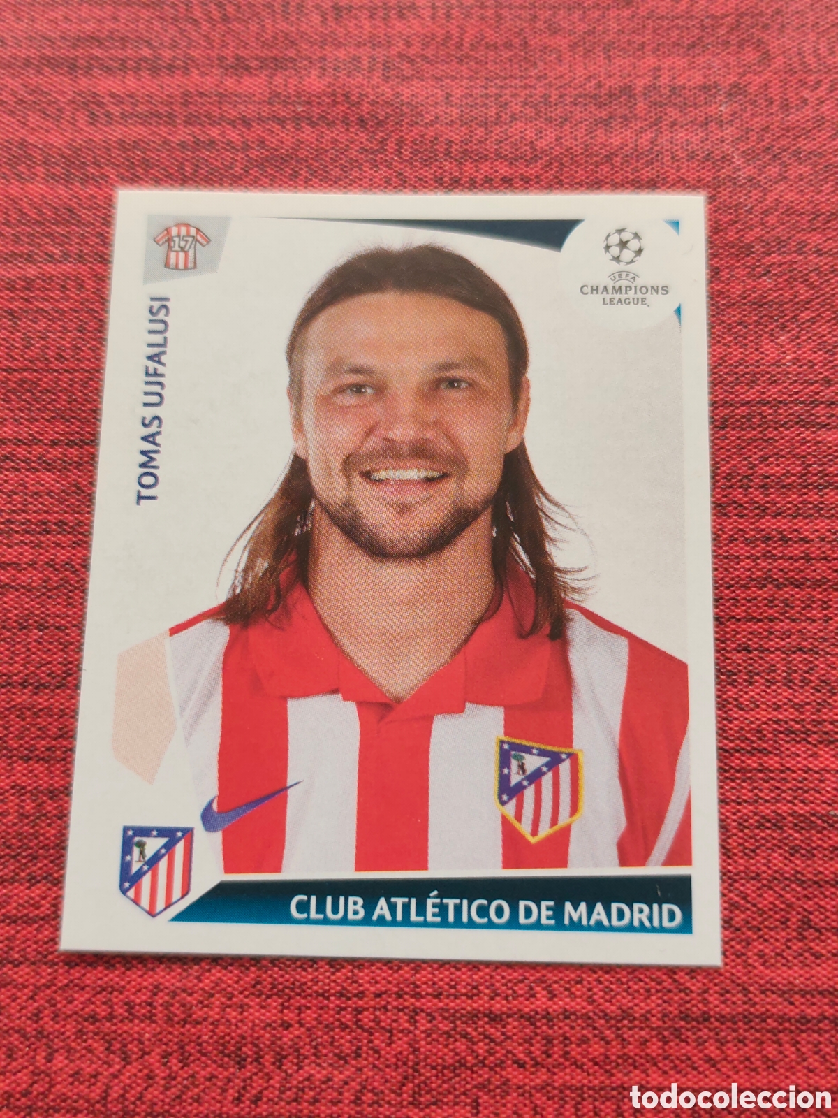 Cromos de f&uacute;tbol: 245 UJFALUSI ATL&Eacute;TICO MADRID UEFA CHAMPIONS LEAGUE 2009 2010 PANINI