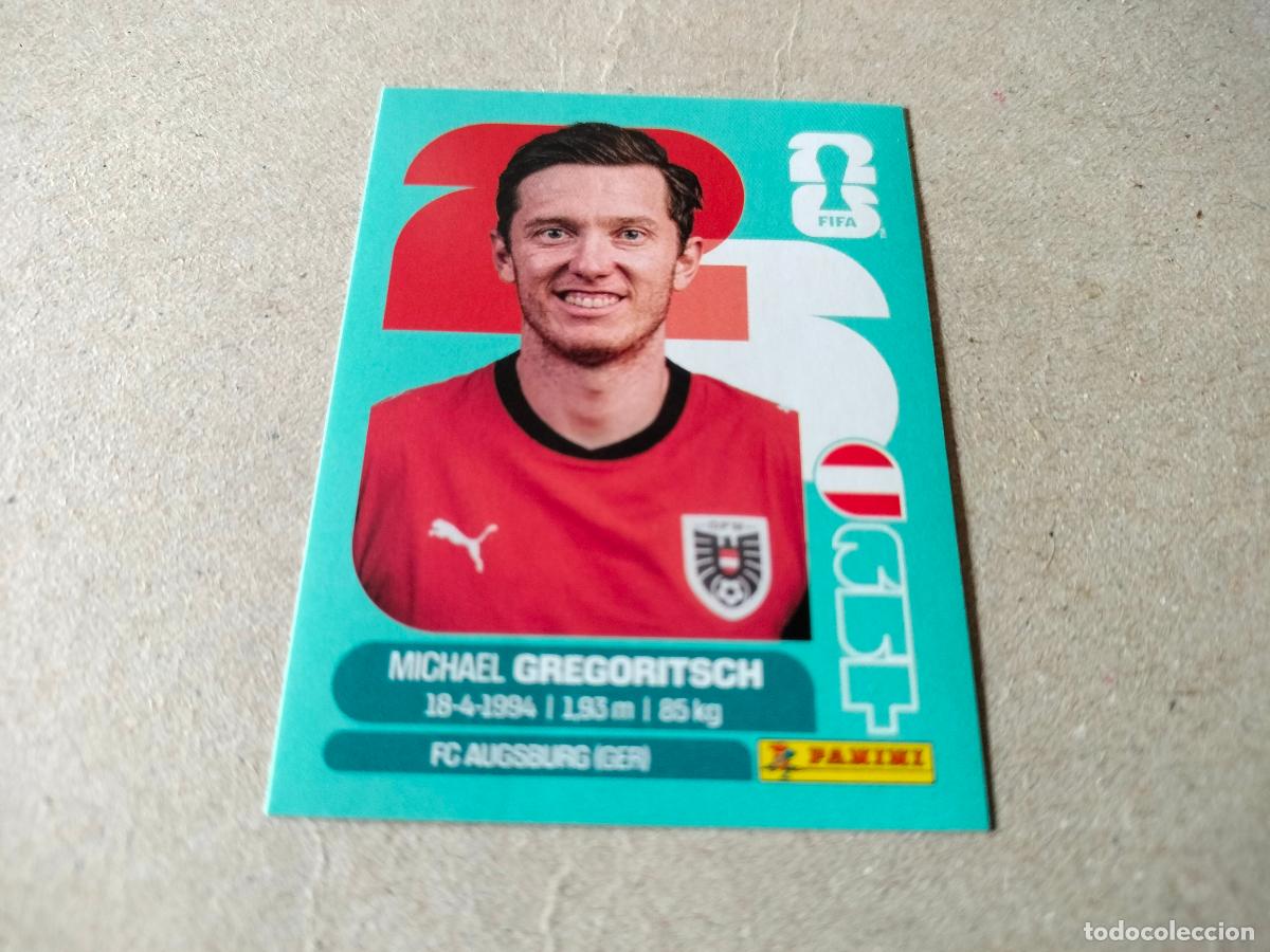 Cromos de f&uacute;tbol: CROMO FUTBOL MUNDIAL 2026 GREGORITSCH AUSTRIA N&Uacute;MERO 19