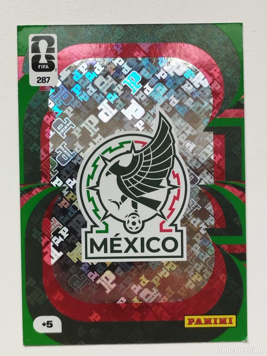 Cromos de f&uacute;tbol: CROMO CARD ADRENALYN MUNDIAL WORLD CUP 2026 ESCUDO 287 MEXICO