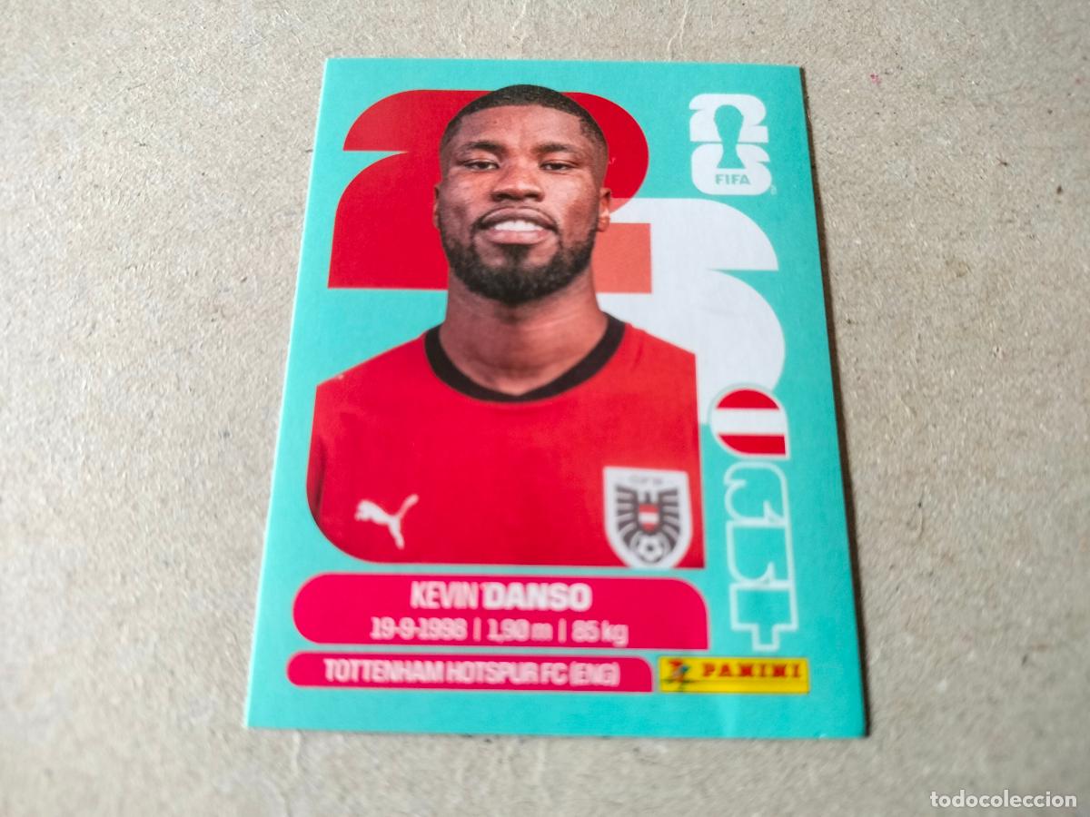 Cartes &agrave; collectionner de Football: CROMO FUTBOL MUNDIAL 2026 KEVIN DANSO AUSTRIA N&Uacute;MERO 5