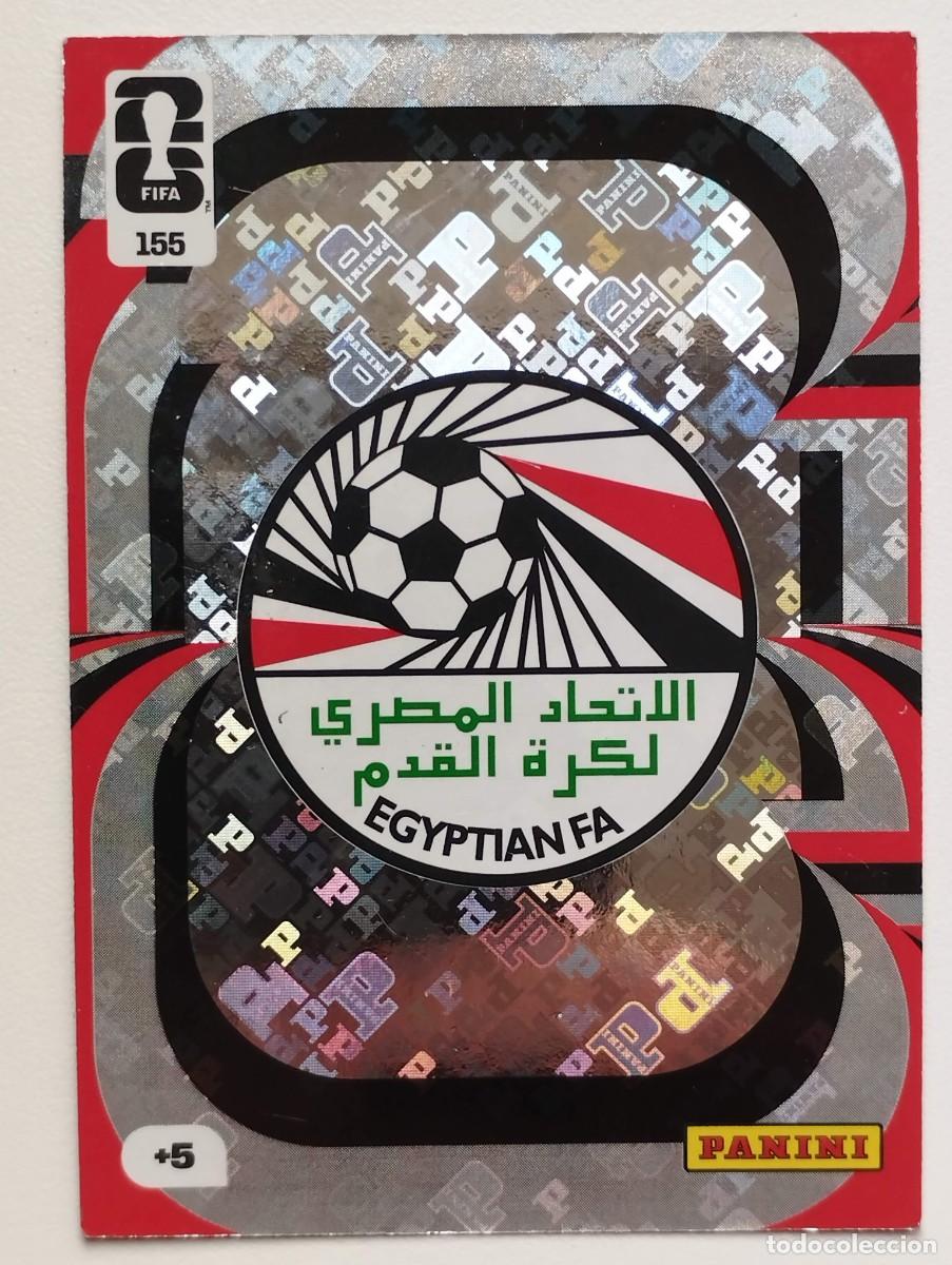 Cromos de f&uacute;tbol: CROMO CARD ADRENALYN MUNDIAL WORLD CUP 2026 ESCUDO 155 EGIPTO