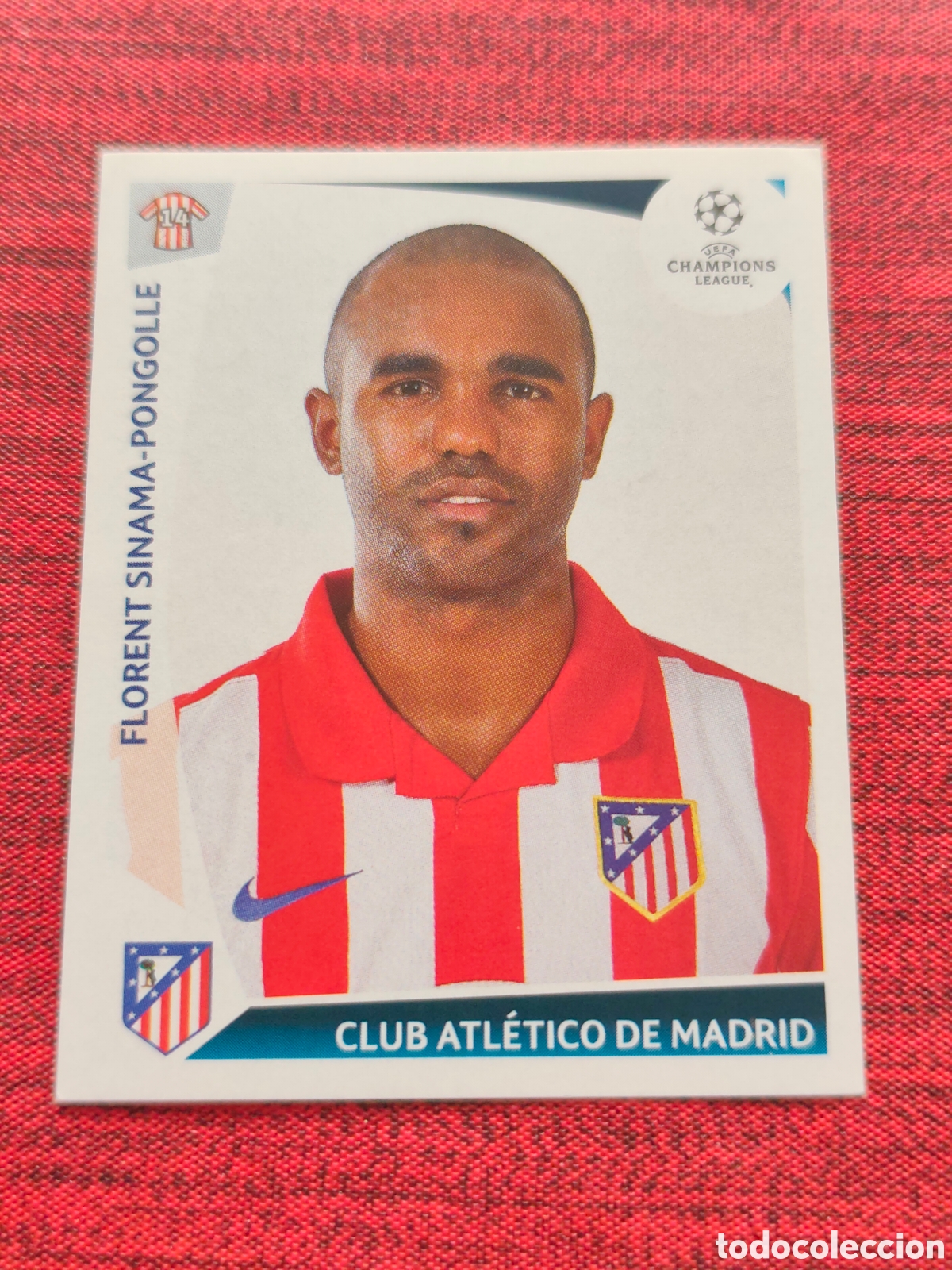 Cromos de f&uacute;tbol: 259 SINAMA-PONGOLLE ATL&Eacute;TICO MADRID UEFA CHAMPIONS LEAGUE 2009 2010 PANINI