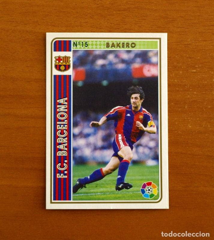 Fu&szlig;ball-Sticker: Barcelona -N&ordm; 15 Bakero -Mundicromo Las Fichas de la Liga de F&uacute;tbol 1994-1995-94-95