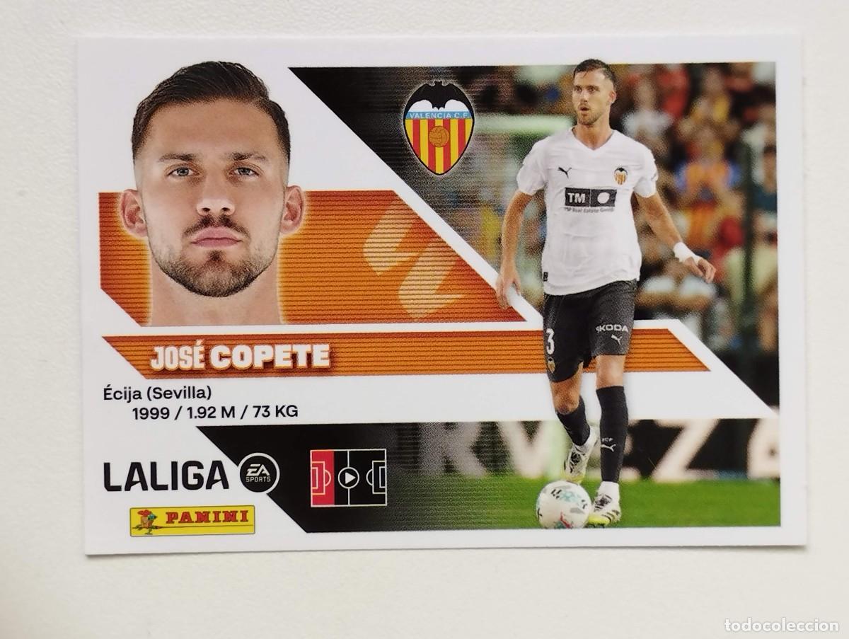 Fu&szlig;ball-Sticker: CROMO STICKER COLECCIONES ESTE PANINI LIGA 2026 2027 26 27 VALENCIA 6 JOSE COPETE