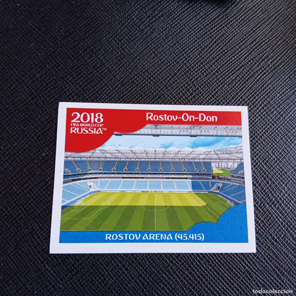 Cromos de f&uacute;tbol: 14 ROSTOV PANINI MUNDIAL RUSIA 2018 CROMO FUTBOL 18 - SIN PEGAR - /CJ2 .
