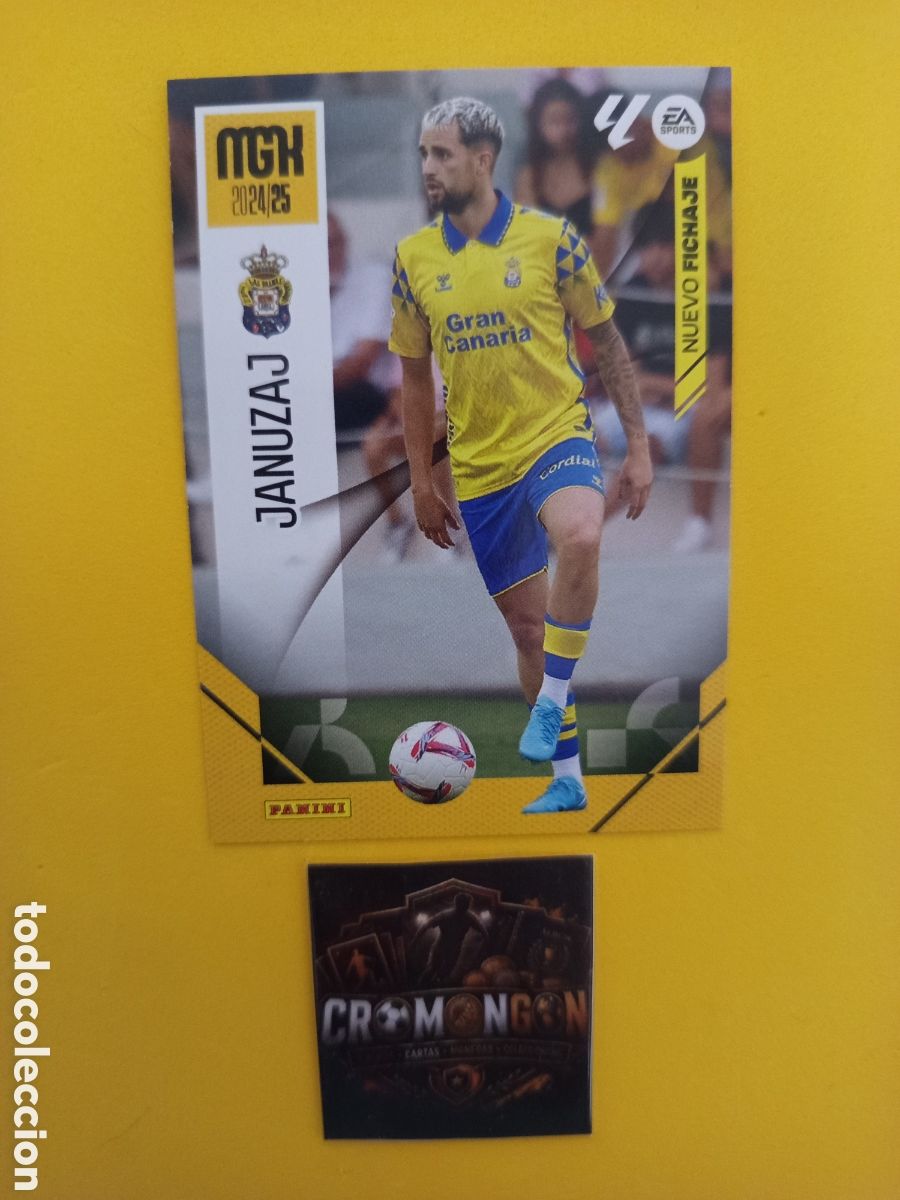 Fu&szlig;ball-Sticker: ❇️ CROMO ⚽ CARD JANUZAJ LAS PALMAS NUEVO FICHAJE MEGACRACKS 24 25 MGKS 2024 2025 PANINI ❇️