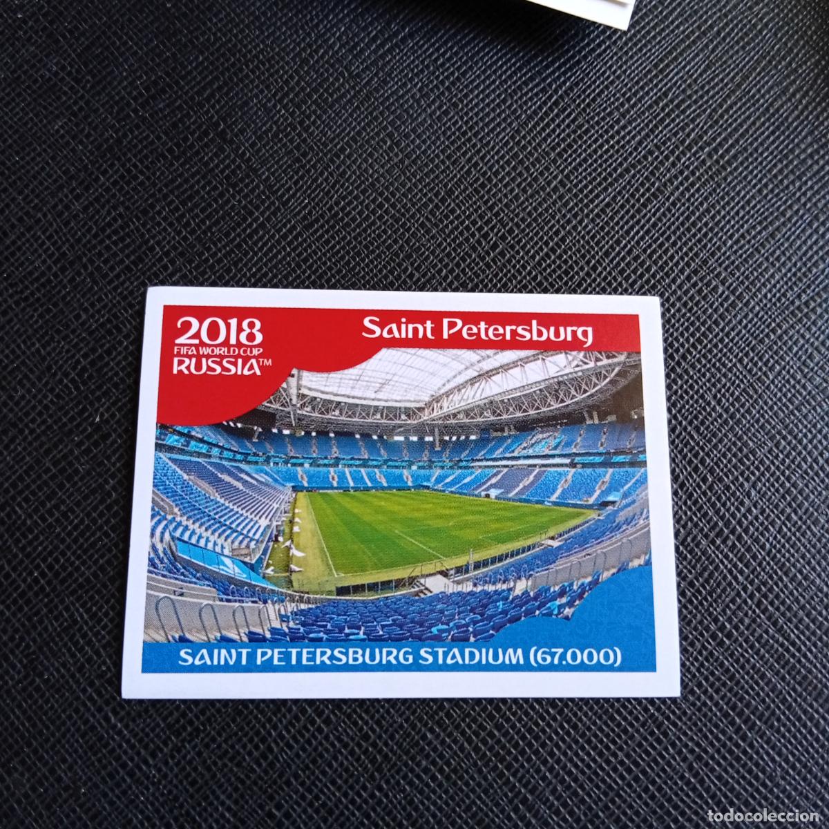 Cromos de f&uacute;tbol: 15 SAINT PETERSBURG PANINI MUNDIAL RUSIA 2018 CROMO FUTBOL 18 - SIN PEGAR - /CJ2 .