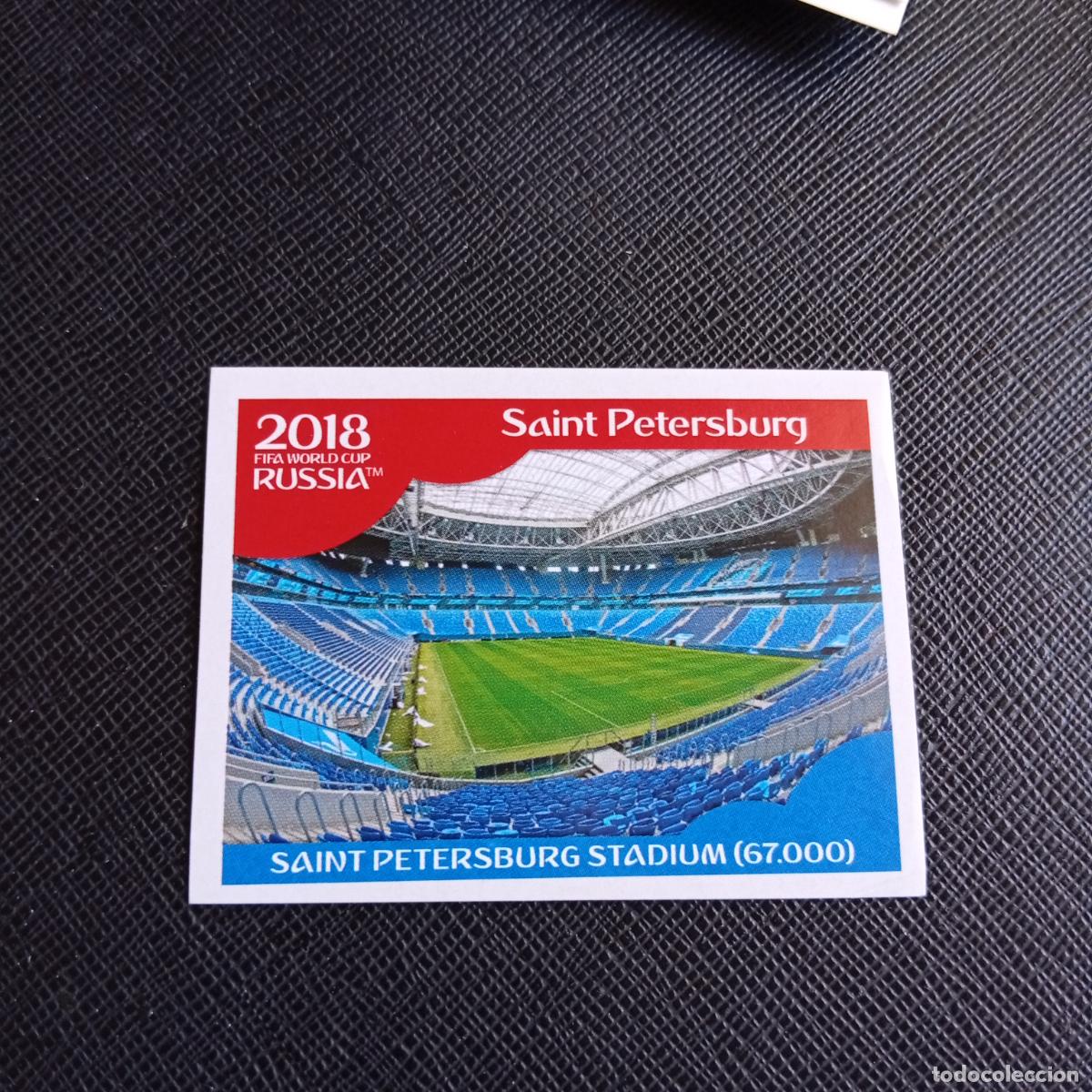 Cromos de f&uacute;tbol: 15 SAINT PETERSBURG PANINI MUNDIAL RUSIA 2018 CROMO FUTBOL 18 - SIN PEGAR - /CJ2 ..