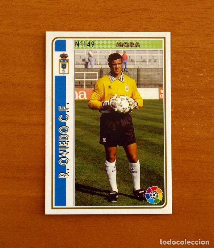 Cromos de f&uacute;tbol: Real Oviedo -N&ordm; 149 Mora -Mundicromo Las Fichas de la Liga 1994-1995-94-95