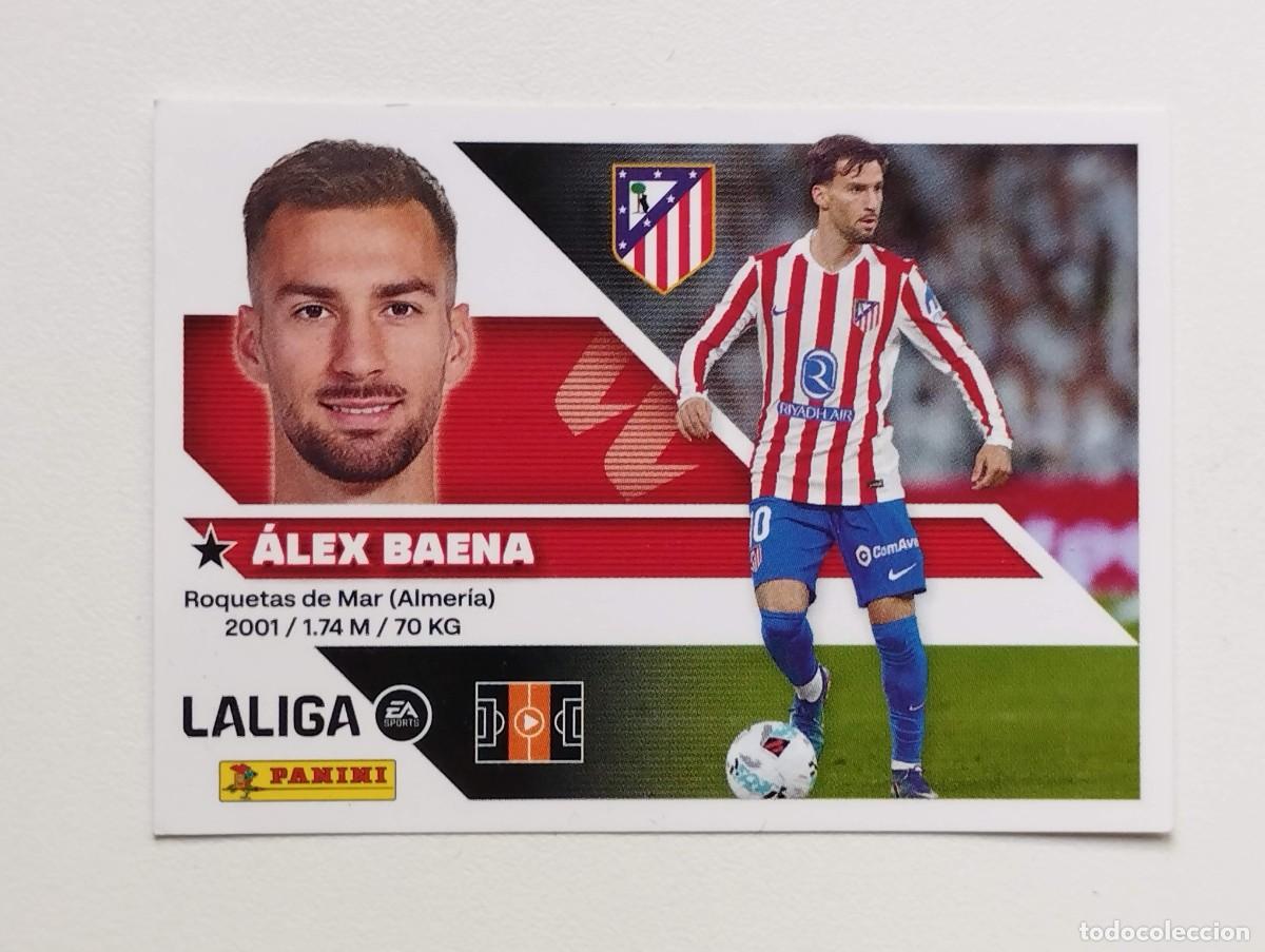Cromos de f&uacute;tbol: CROMO STICKER COLECCIONES ESTE PANINI LIGA 2026 2027 26 27 ALEX BAENA 15 ATLETICO DE MADRID