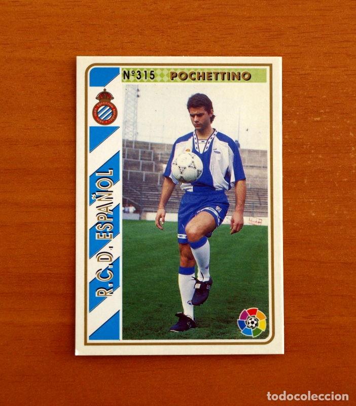 Cromos de f&uacute;tbol: R.C.D. Espa&ntilde;ol-Espanyol - N&ordm; 315 Pochettino -Mundicromo Las Fichas de la Liga 1994-1995-94-95