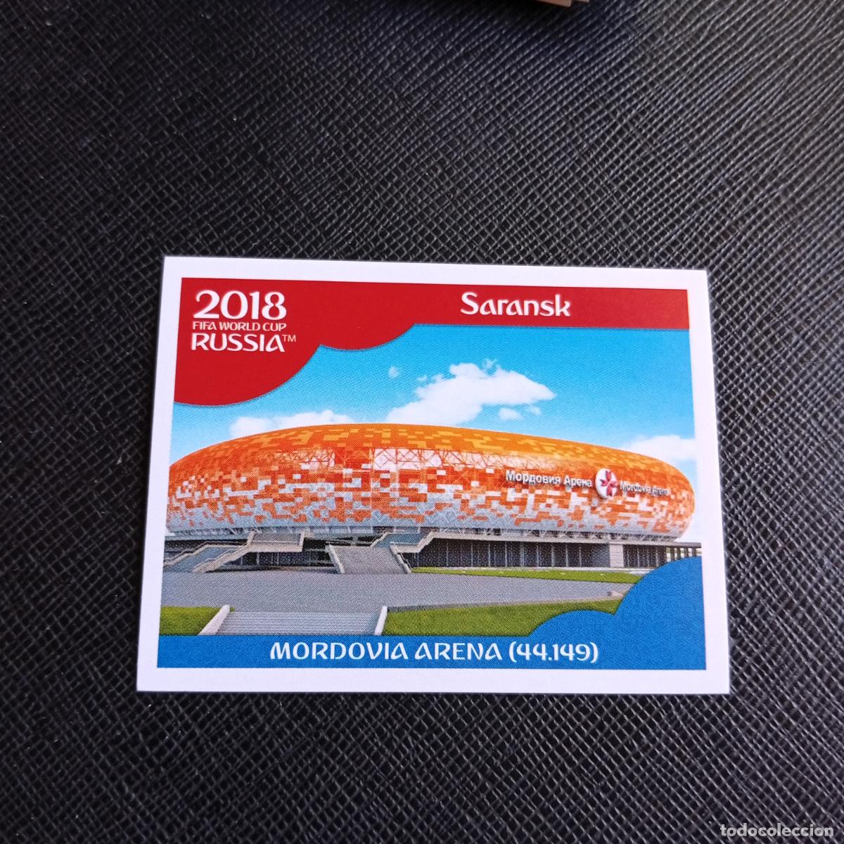 Cartes &agrave; collectionner de Football: 17 MORDOVIA ARENA PANINI MUNDIAL RUSIA 2018 CROMO FUTBOL 18 - SIN PEGAR - /CJ2