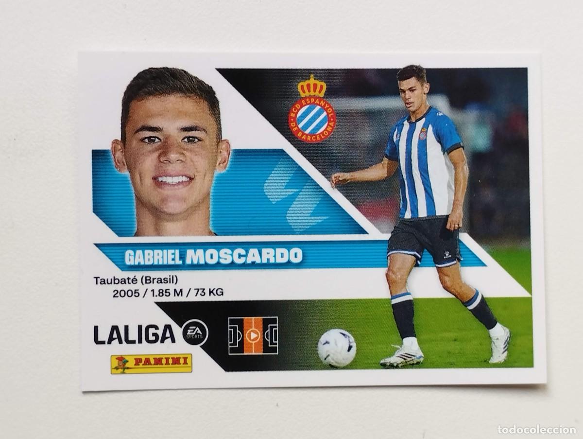 Cromos de f&uacute;tbol: CROMO STICKER COLECCIONES ESTE PANINI LIGA 2026 2027 26 27 GABRIEL MOSCARDO 16 ESPANYOL