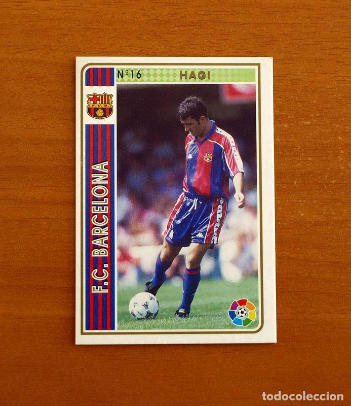 Cromos de f&uacute;tbol: Barcelona -N&ordm; 16 Hagi -Mundicromo Las Fichas de la Liga de F&uacute;tbol 1994-1995-94-95