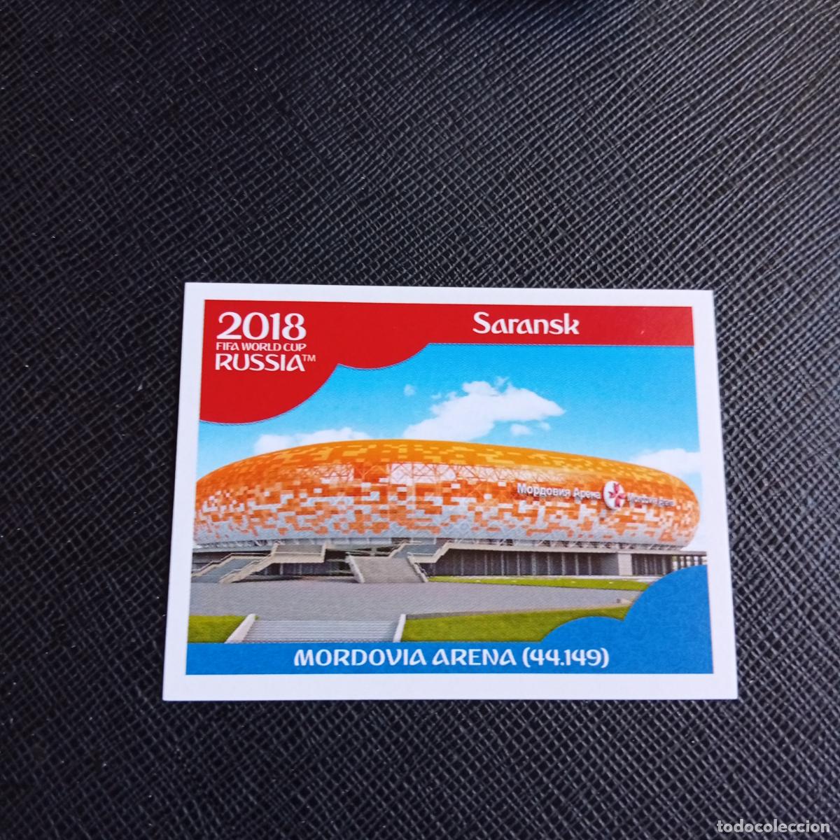 Cartes &agrave; collectionner de Football: 17 MORDOVIA ARENA PANINI MUNDIAL RUSIA 2018 CROMO FUTBOL 18 - SIN PEGAR - /CJ2 ..