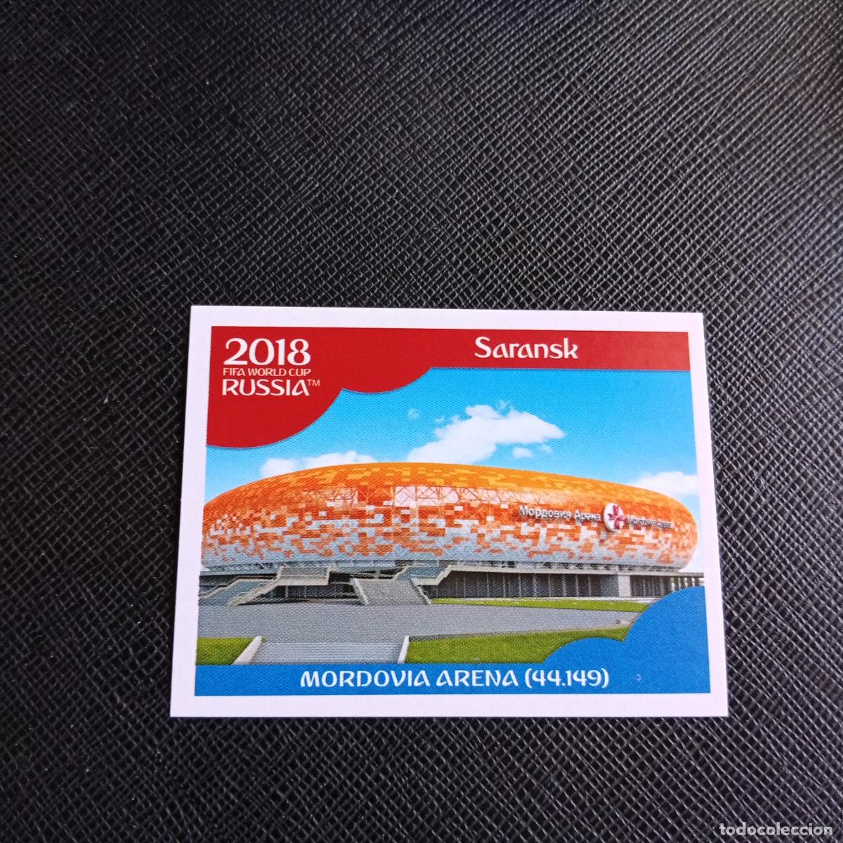 Cartes &agrave; collectionner de Football: 17 MORDOVIA ARENA PANINI MUNDIAL RUSIA 2018 CROMO FUTBOL 18 - SIN PEGAR - /CJ2 ....