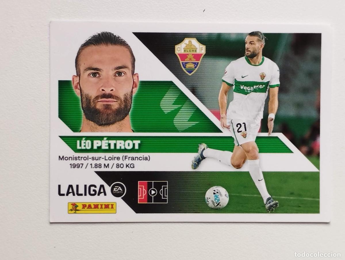 Cromos de f&uacute;tbol: CROMO STICKER COLECCIONES ESTE PANINI LIGA 2026 2027 26 27 LEO PETROT 5 ELCHE