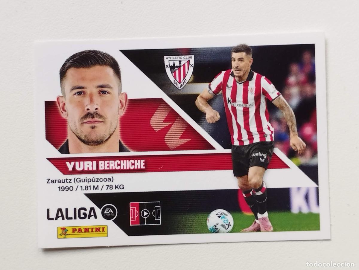 Football Stickers: CROMO STICKER COLECCIONES ESTE PANINI LIGA 2026 2027 26 27 YURI BERCHICHE 9A 9 A ATHLETIC CLUB BILBA